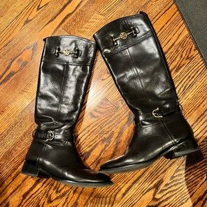 Tory Burch riding boots black size 7